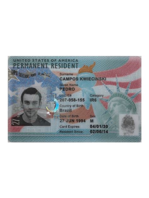 I have an IR7 category on my permanent residency card and  .